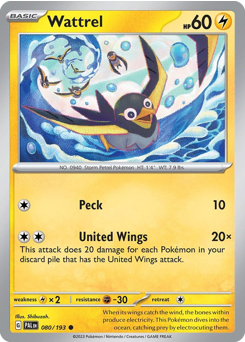 Wattrel - Paldea Evolved