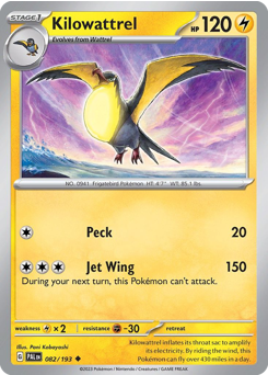 Kilowattrel - Paldea Evolved