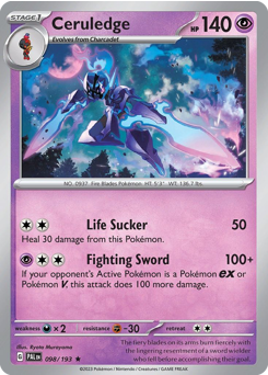 Ceruledge - Paldea Evolved