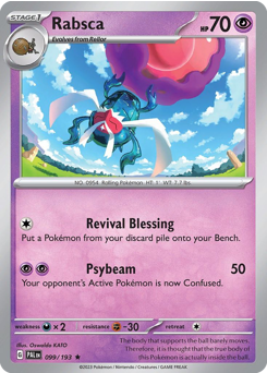 Rabsca - Paldea Evolved