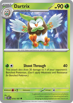 Dartrix - Obsidian Flames