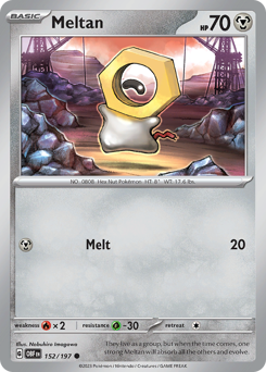 Meltan - Obsidian Flames