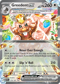 Greedent ex - Obsidian Flames