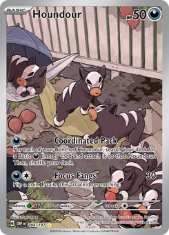 Houndour - Obsidian Flames
