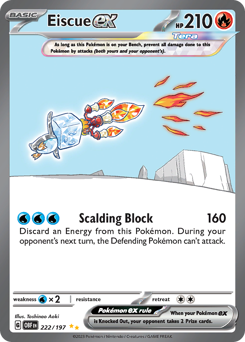 Eiscue ex - Obsidian Flames