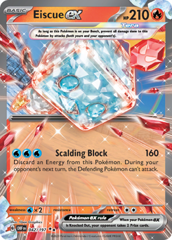 Eiscue ex - Obsidian Flames
