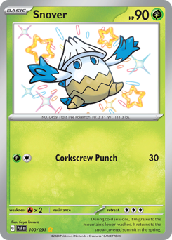 Snover - Paldean Fates