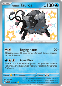 Paldean Tauros - Paldean Fates