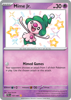 Mime Jr. - Paldean Fates