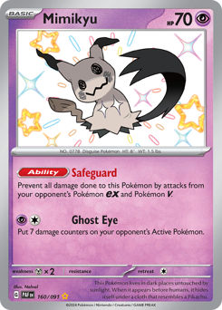 Mimikyu - Paldean Fates