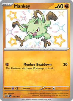 Mankey - Paldean Fates