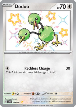 Doduo - Paldean Fates
