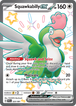 Squawkabilly ex - Paldean Fates
