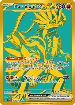 Koraidon ex - Paldean Fates