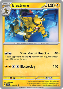 Electivire - Temporal Forces