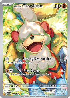 Hisuian Growlithe - Twilight Masquerade
