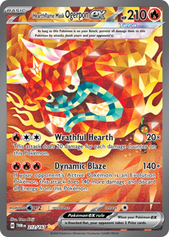 Hearthflame Mask Ogerpon ex - Twilight Masquerade