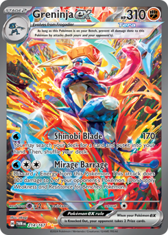 Greninja ex - Twilight Masquerade