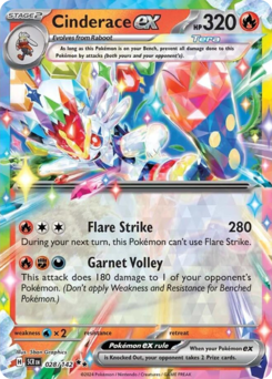 Cinderace ex - Stellar Crown