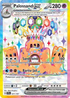 Palossand ex - Surging Sparks