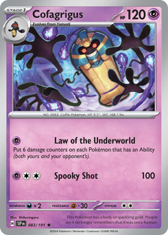 Cofagrigus - Surging Sparks