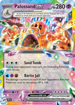 Palossand ex - Surging Sparks
