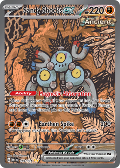Sandy Shocks ex - Prismatic Evolutions