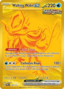 Walking Wake ex - Prismatic Evolutions