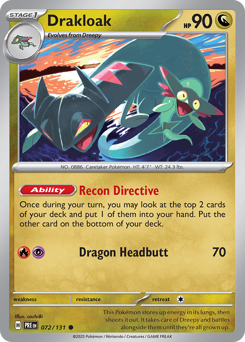 Drakloak - Prismatic Evolutions