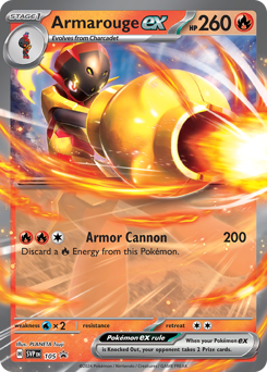 Armarouge ex - Scarlet & Violet Black Star Promos