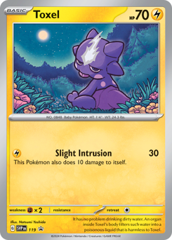 Toxel - Scarlet & Violet Black Star Promos