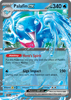 Palafin ex - Scarlet & Violet Black Star Promos