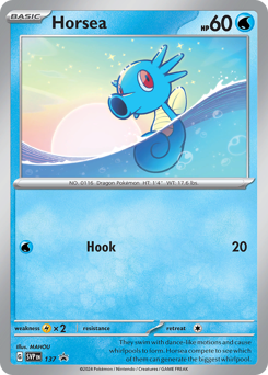 Horsea - Scarlet & Violet Black Star Promos
