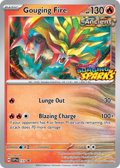 Gouging Fire - Scarlet & Violet Black Star Promos