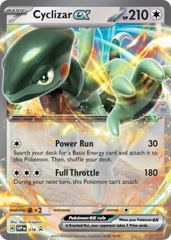 Cyclizar ex - Scarlet & Violet Black Star Promos