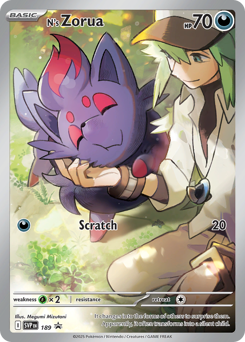 N's Zorua - Scarlet & Violet Black Star Promos