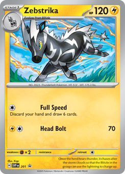 Zebstrika - Scarlet & Violet Black Star Promos