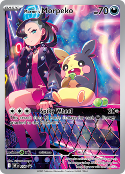 Marnie's Morpeko - Scarlet & Violet Black Star Promos