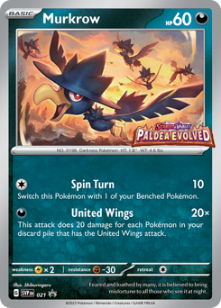 Murkrow - Scarlet & Violet Black Star Promos