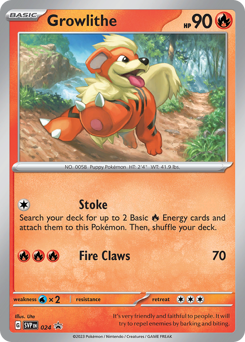 Growlithe - Scarlet & Violet Black Star Promos