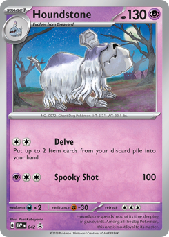 Houndstone - Scarlet & Violet Black Star Promos