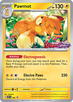 Pawmot - Scarlet & Violet Black Star Promos