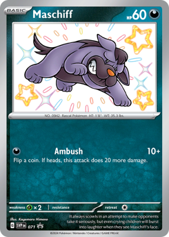 Maschiff - Scarlet & Violet Black Star Promos
