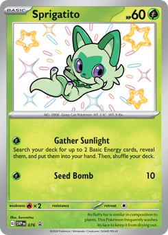 Sprigatito - Scarlet & Violet Black Star Promos
