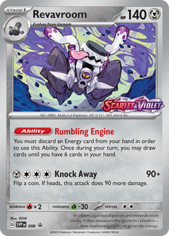 Revavroom - Scarlet & Violet Black Star Promos