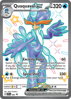 Quaquaval ex - Scarlet & Violet Black Star Promos