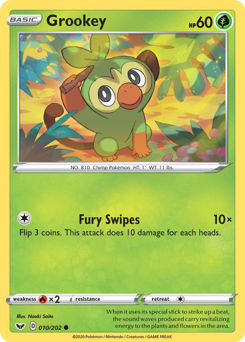 Grookey - Sword & Shield