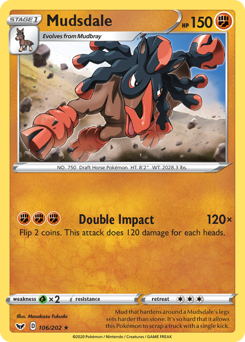 Mudsdale - Sword & Shield