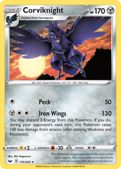 Corviknight - Sword & Shield