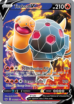 Torkoal V - Sword & Shield